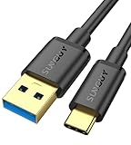 SUNGUY USB C Kabel, 3m USB auf USB C Kabel 5Gbps USB 3.1 Gen 1 USB C Ladekabel und Datenkabel Kompatibel mit iPhone 15 Pro Max, Galaxy S24 S23 S22, SSD