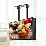 Deckenhalterung für 40 86 Zoll Fernseher Doppelseitig Verstellbar Abgehängte Deckenhalterung mit Teleskophöhenverstellung