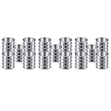 BLASHRD 4 Muffin Ringe, Crumpet Ringe, Set mit 60 Rostfreier Stahl Muffin Ringen, Formen, Doppelt Gerollte Torten Ringe, Runder Torten Ring