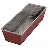 Original Kaiser Classic Plus Backform Kastenform 30 cm, Königskuchenform antihaftbeschichtet, Kastenform Kuchen, Brote, gleichmäßige Bräunung, rot