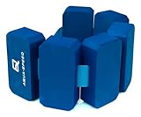 Aqua Speed Schwimmgürtel Erwachsene I Schwimmhilfe Gürtel für Damen Herren I Schwimmgurt Aquajogging I Wassergymnastik Gurt I Swim Belt Adult I Wassergürtel I Training I 6-teilig I Blau