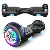 SISIGAD Hoverboard 6.5' Overboard Schwebeboard mit LED/Bluetooth,Skateboard Hoverboard, Geschenk für Kinder
