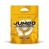 Scitec Nutrition Jumbo Hardcore, High Protein Weight Gainer mit Amino Select Matrix, Superfoods, Creatin und mit 7 Kohlenhydraten, gluten- und laktosefrei, 5355 g, Krokant-Weiße Schokolade
