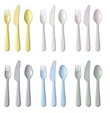 IKEA Kalas Besteck-Set, 18-teilig, gemischte Farben (1)