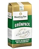 Bünting Tee Grünpack Echter Ostfriesentee 5er Pack – loser Schwarztee – 5 x 500g