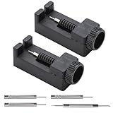 Glanzend Uhrenarmband Reparatur Werkzeug Set, Uhrenwerkzeug Stiftausdrücker für Uhrenarmbänder Kürzen, Uhrmacherwerkzeug für Uhrenstifte, Uhrenglieder Werkzeug, Uhr Verkleinern Tool