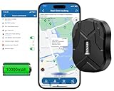 TKMARS Auto GPS Tracker GPS für Auto 160 Tage Standby-Zeit, Starker Magnetismus, Wasserdicht, mit Kostenloser App
