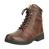 SUEDWIND© Winter-REIT-Stiefelette »Amaron LACE Wool WP« | Nubuk Leder | Gefütterte Wolle | Waterproof | Outdoor Boots | Stall, Reiten | Braun 43