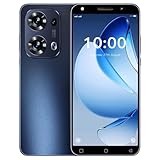 LatsYrs Billiges 4G Smartphone, 5,0 Zoll HD-Display, 16GB ROM (erweiterbar auf 128GB), Dual SIM Dual Camera, Android 10.0, WiFi/Bluetooth/GPS/Face ID Handy (R13Pro-Navy Blue)