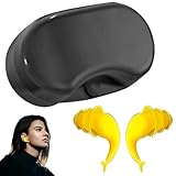 Ohrstöpsel Zur Geräuschreduzierung | 3-Schichtige Silikon-Fischschwanz Wiederverwendbare Weiche Gehörschutzstöpsel - Brauenpaste für Brauen-Mapping - Für Schnarchen Reisen Zuhause Flugzeug Fliegen Arb