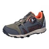 adidas Terrex Agravic BOA RAIN.RDY Trail Running Shoes Trailrunning-Schuhe, Olive strata/orange/Wonder beige, 37 1/3 EU