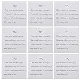 SEWACC 20 Blatt Reparaturset Aufblasbarer Pools Selbstklebendes Gummiklebeband 5X5cm für Luftmatratzen Schlauchboote Schwimmbecken Reparaturflicken