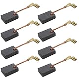 Xspeedonline 8 x Kohlebürsten CB-318, CB-325 Ersatz für Makita Elektrowerkzeuge funktioniert Ersatz für 9561CV Winkelschleifer, 9563CV Schleifer, 9564CV Winkelschleifer, 9564CVL Winkelschleifer