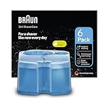 Braun Clean&Renew Reinigungskartusche (5er-Pack) inkl. 1 Reinigungskartusche gratis (limitierte X-Mas Edition)