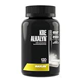 Maxler Kre-Alkalyn® - 1500mg gepuffertes Kreatin pro Portion - Creatin Monohydrat Pulver in Kapselnform - Creatin für Wiederherstellung - 120 Kreatin Kapseln - 60 Kreatin Portionen