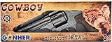 Gonher 80/0 - Revolver Cowboy 8-Schuss 20 cm silber