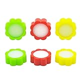 MABAHON 6 Stück Fingeranfeuchter Finger Moisteners Device Finger Dämpfer Finger Protection,Office Supply Round Fingertip Water Moisteners for Cashier Counting Cash Money