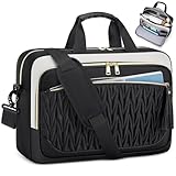 RAINSMORE Laptoptasche 17,3 Zoll für Damen Aktentasche Wasserdichte Arbeitstasche Große Lehrertasche Schultertasche Business Umhängetasche