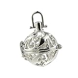 VILLCASE 6stücke Öl Anhänger Hohlkugel Für Aromatherapie Halskettenanhänger Geometrisch Diy Schmuckanhänger Zufällige Farbe