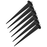 Ciieeo Erdspieß 6 Stück Aluminium Ersatzspieße für Landschaftsbeleuchtung im Außenbereich Leicht und Robust