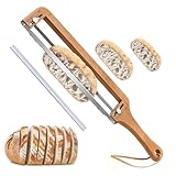 sinzau Brotmesser Wellenschliff mit 23cm Abstandshalter - Rostfrei Edelstahl Küchenmesser für Brot Fleischkäse Backen - Spülmaschinenfest für Hausfrau