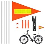10 Pcs Fahrradfahne Für Kinder, Fahrradwimpel, Fahne Für Fahrradanhänger, Kind Wimpel