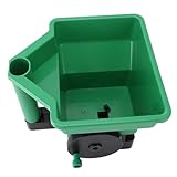 Samenstreuer, 3 L, Handstreuer, Pflanzwerkzeug, Handstreuer für Rasen, Düngerstreuer, Manueller Düngerstreuer, Gartenbedarf für Saatgut, Dünger, Salz, 9,4 X 9,1 X 8,3 Zoll