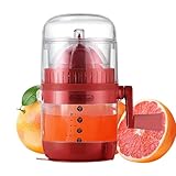 Manuelle Zitruspresse, Zitronenklingel, Jimia orange manuell | Tragbarer Obst-Entsafter für die Hand drücken Sie die tragbare Saftmaschine für Kalk und Granatäpfel