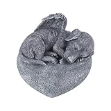 Qianly Gedenkstein für Hunde, Dekoratives Trauergeschenk, Erinnerungsstück für Den Friedhof