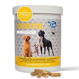 NutriLabs Irostol® Pellets für Hunde 500 g - Hunde Nahrungsergänzungsmittel mit MSM, Biotin & Omegafettsäuren - wichtige Hunde Vitamine & Hunde Mineralstoffe - Hunde Ergänzungsfutter