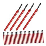 Beaupretty 50 Stück Teiliges Kleine Malpinsel aus PP Material für Aquarell Acryl Öl Malerei Vielseitig für Basteln und Künstlerbedarf Geeignet