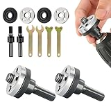 10 Stk Zubehör für Winkelschleifers Motorwellenkupplung Verbindungsstange 6mm/10mm Dorn Adapter Handbohrmaschine Conversion Rod Connecting Adapter Set Mit Stiftschlüssel Winkelschleifer Anschlusssatz