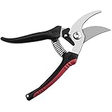 JEOutdoors Gartenschere, professionelle Hartstahl-Legierung, scharfe Klinge, Bypass-Handschere, Baumschneider, Gartenschere – JO0001