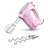 Bosch Hausgeräte MFQ2210K Handrührer, Rosa/Grau, 375 W