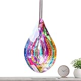 Kristall-Sonnenfänger, Fensterprisma,Hängende Regenbogen-Maker-Ornamente | Bunte Kristallglasprismen, Regenbogen-Anhänger-Sonnenfänger für Wohnzimmer, Schlafzimmer, Küche, Garten