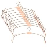 TOYANDONA 10 Stück Teiliges BH Bikini aufhänger Rosegoldfarbene rutschfeste Verstärkte Drahtkleiderbügel für Tank Tops und Unterwäsche Praktische Aufbewahrung und Supermarkt Display