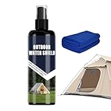 Wasserdichtes Spray für Zelte, 100 ml Beschichtungsschutz – Stoff-Wasserschutz | für Schuhe, Stoff, Stiefel, Turnschuhe, Möbel, Polster, Kleidung, Terrasse
