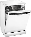 Siemens SN23EW01KE iQ300 Smarter Freistehender-Geschirrspüler, 60 cm breit, varioSpeed Plus der Spül-Turbo, varioFlex Körbe für viel Flexibilität und Bedienkomfort, Tab Counter, Favoriten-Taste