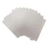 DECHOUS 10St Mikrowellen-Glimmerflocken USB-LED Signal kitchen zubehör kücjen zubehör mikrowellengeschirr Glimmerplatte für Mikrowelle Ofen hitzebeständige Platten Glimmerpapier Silver