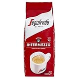 Segafredo Zanetti Intermezzo Kaffeebohnen (1 kg) - Geeignet für Mokka - Le Classiche Line, Dunkel geröstete Kaffeebohnen, kräftiger und vollmundiger Geschmack