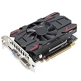 ATI HD6770 4 GB Grafikkarte, 4 GB 128 Bit DDR5 650 MHz Computer PC Gaming Video Grafikkarte GPU, Single Fan Low Profile Grafikkarte, Computer Netzwerk Zubehör