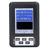Dpofirs Mini Nuklearstrahlungsdetektor für zu Hause, Tragbarer Hand Geigerzähler mit LCD Display, Verbessertes Beta Gamma Röntgenstrahlungsüberwachungsmessgerät mit Hoher Empfindlichkeit