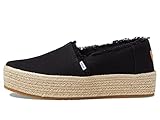TOMS - Damen Valencia Espadrille, Schwarz, 40 EU