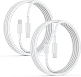 USB C auf Lightning Kabel 2M 2Pack, [Apple MFi Zertifiziert] iPhone Ladekabel Original Schnellladekabel USB C für iPhone 14/13/12/11 Pro Max/Pro/XR/XS/X/SE/8Plus