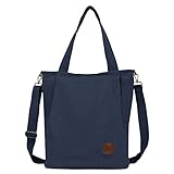 TAN.TOMI Shopper Tasche Damen UmhäNgetasche mit ReißVerschluss,Tote Bag Damen Groß Handtasche Schultertaschen füR Arbeit BüRo Reisen Einkaufen Schule Und Alltag