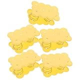 Toyvian 5 Stück Pack Taschentuchboxhalter mit Verstärkter Federunterstützung Kunststoff Eisen Material Automatischer Taschentuchheber für Bad Büro und Wohnraum