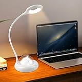 KBIBCK Schreibtischlampe Kinder, Tischlampe Kinder, Schreibtischlampe Kabellos, Leselampe Niedliches Katze-Design, Tragbar Dimmbare Wiederaufladbar 3 Helligkeitsstufen für Student Studie Schlafsaal