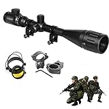 NAIZY Zielfernrohr 3-9x40EG Luftgewehr Gewehrzielfernrohre Rot und Grün Zielpunkt Rifle Scope mit 11mm Montagen für Jagd und Sport