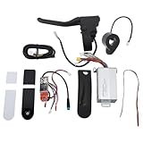 BuyWeek Elektroroller Controller Dashboard Kit for Xiaomis, DC 36V 350W E-Roller Motor Controller Armaturenbrett Daumengas Bremshebel Abdeckung Kit