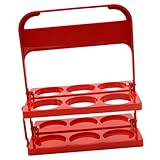 TOYANDONA Faltbarer Bierflaschen träger mit Robustem Griff Wiederverwendbarer Bierflaschenhalter für Fußballpartys Bar und Ktv Praktischer Flaschenkorb zur Bierlagerung für Picknick und